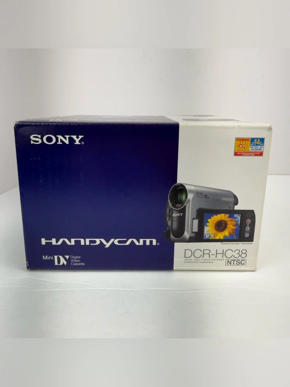 Sony dcr hc38